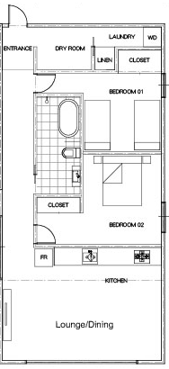 Hukuba apartment ski resort rental